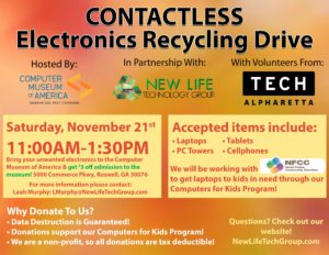 Electronics Recycle Drive @ Computer Museum of America | Roswell | Georgia | United States