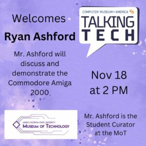 Talking Tech at CMoA - Tina Ashford and Ryan Ashford - Amiga 2000