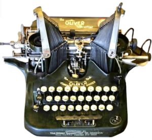 Meet Typewriter Tom - National Oliver/Olivetti Day